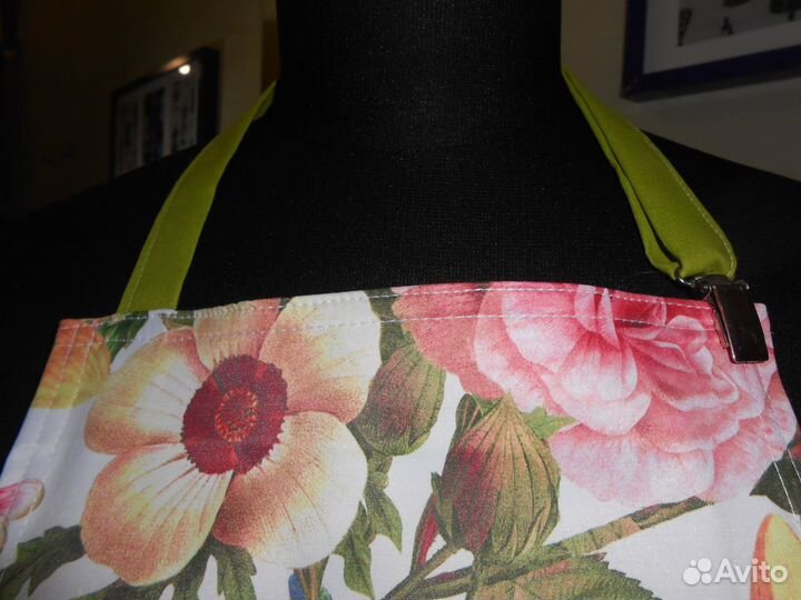 Фартук текстильный для кухни женский Handmade