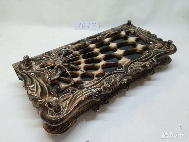 Нарды ручной работы паутина