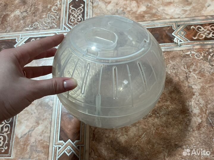 Шар прогулочный для грызунов 18 см