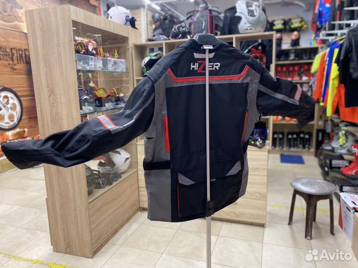 Мотокуртка летняя удлинённая