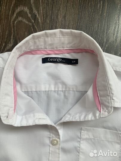 Рубашка белая George, 140 рост