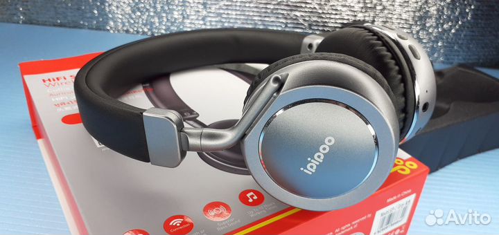 Беспроводные наушники с Hi Fi Стерео Ipipoo Звонки