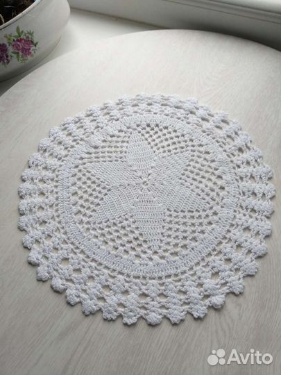 Салфетки вязаные крючком
