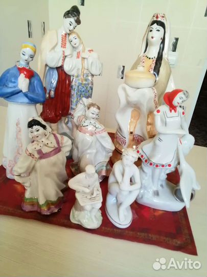 Фарфоровые статуэтки СССР