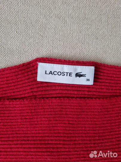 Джемпер Lacoste, оригинал, р-р 36