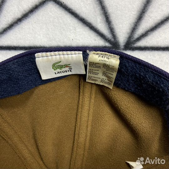 Винтажная кепка Lacoste