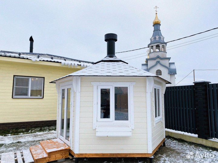 Беседка Гриль домик 9 м