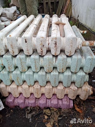 Чугунные батареи бу