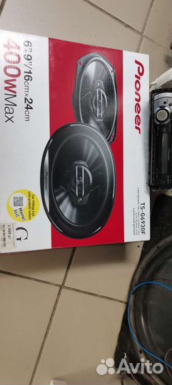 Сабвуфер и усилитель бу