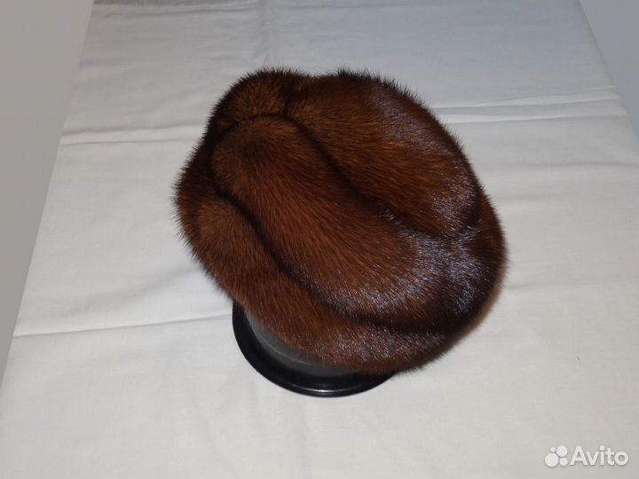 Шапка норковая женская