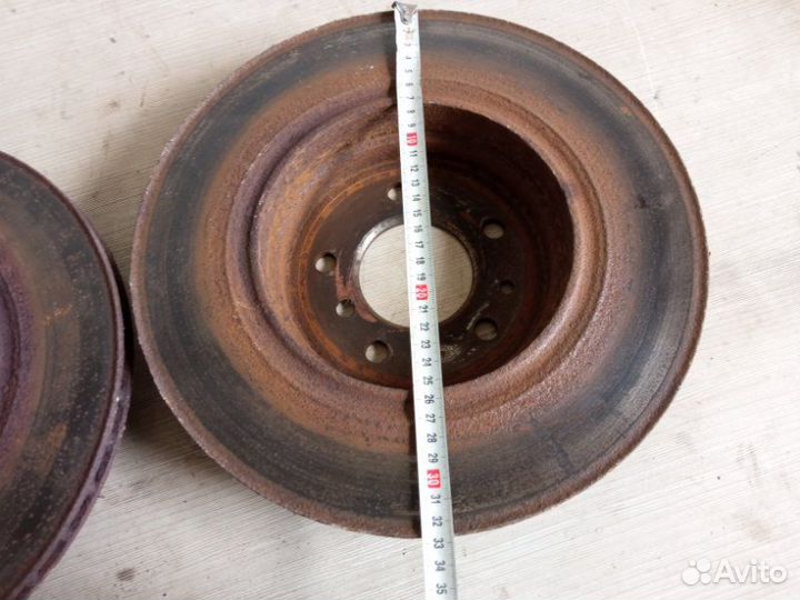 Диск тормозной передний Bmw 7 E38 750 1994-2001