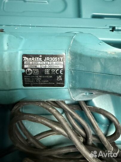 Сабельная пила makita jr3051tk