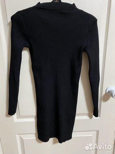Платье рубчик новое mini