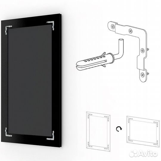 Зеркало Evoform Exclusive-G 78х60 BY 4040 с грави