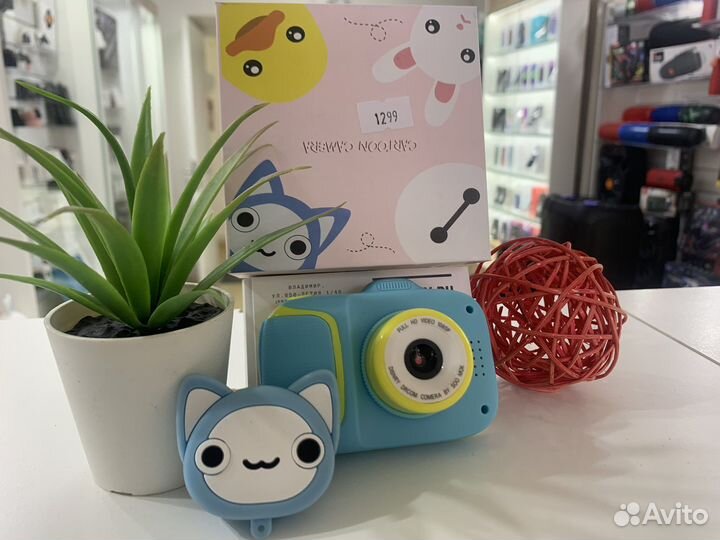 Детский Фотоаппарат Кошка (новый,гарантия)