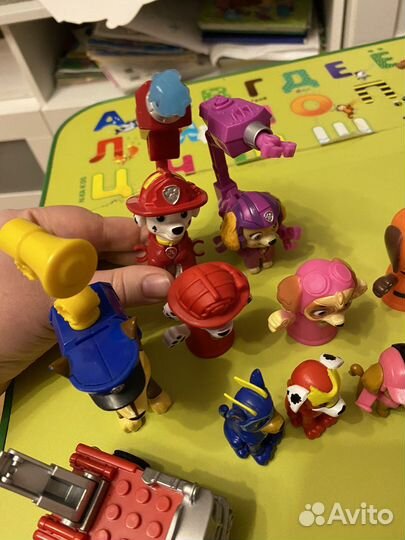 Игрушки щенячий патруль