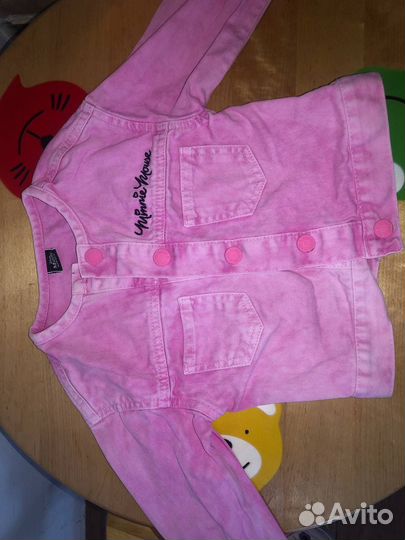 Джинсовка на девочку 92