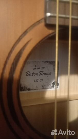 Трансакустическая гитара Baton Rouge AR21C/A