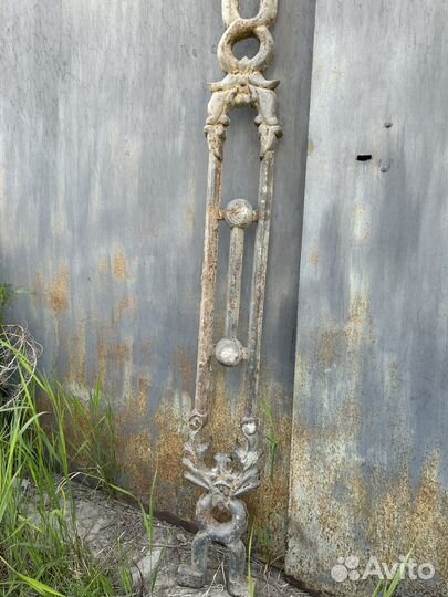 Чугунный забор