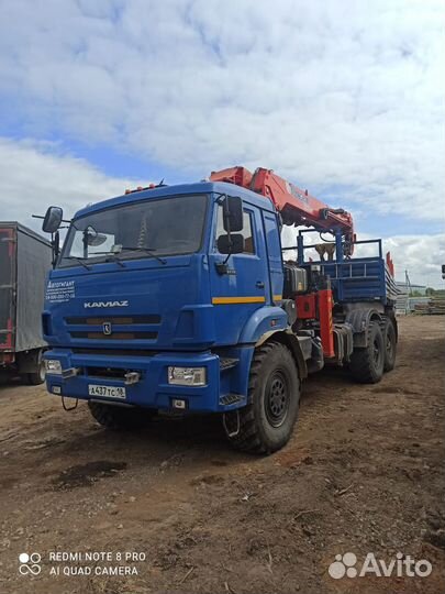 КамАЗ 43118-50 Е-5 с КМУ, 2019