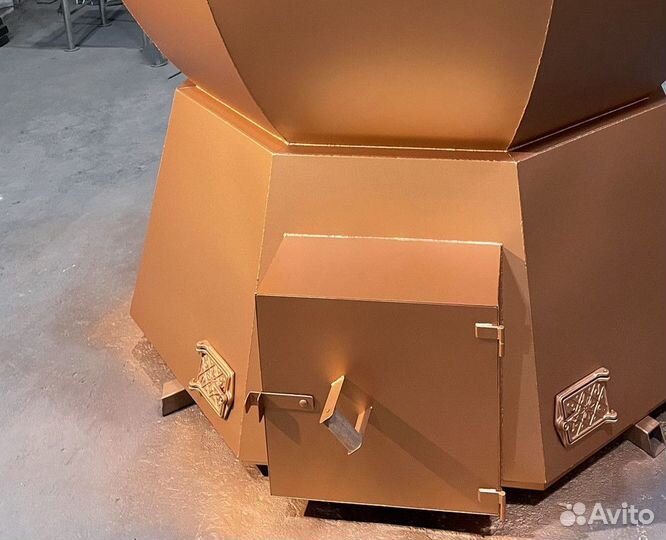 Банный чан на дровах