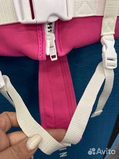 Жилет страховочный детский Hisea blue pink