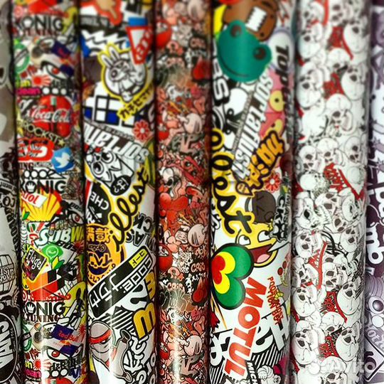 Широкоформатная латексная печать: пленка обои и тд