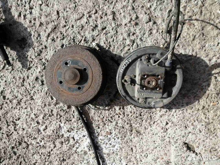 Тормозной барабан Рено Логан 1 в сборе