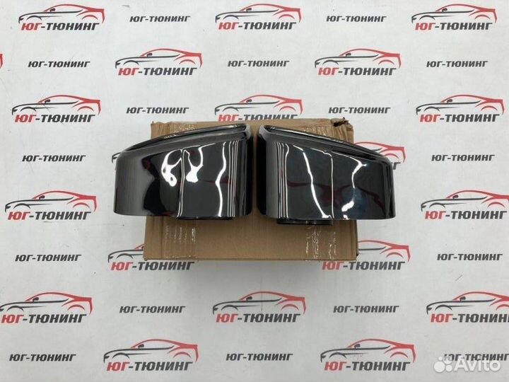 Насадки на выхлоп BMW X3/X4 G01/G02 4.0 style Bmw