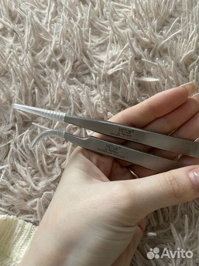 Пинцеты для наращивания ресниц