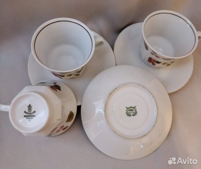 Чашка с блюдцем. Цена за все