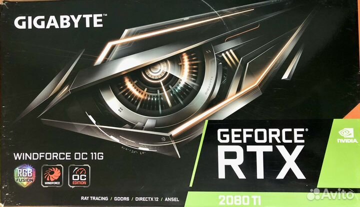 Видеокарта RTX 2080 ti