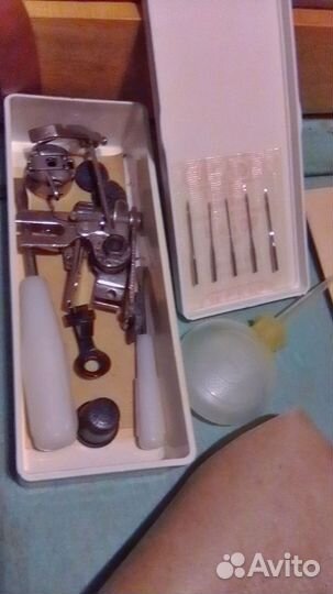 Швейная машина подольск ручная