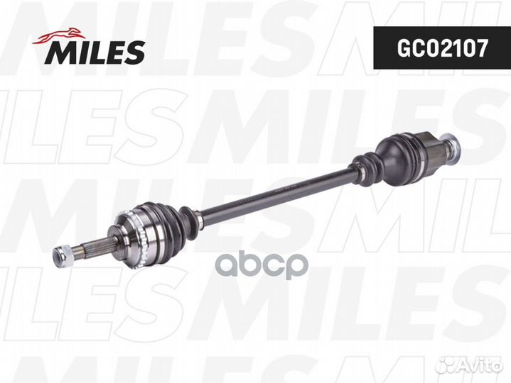 Привод в сборе renault clio II/kangoo 1.2-1.6 9