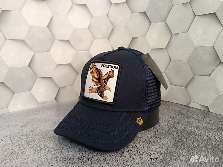 Кепка бейсболка Goorin Bros Freedom blue