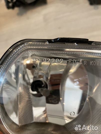 Противотуманная фара правая kia rio 1