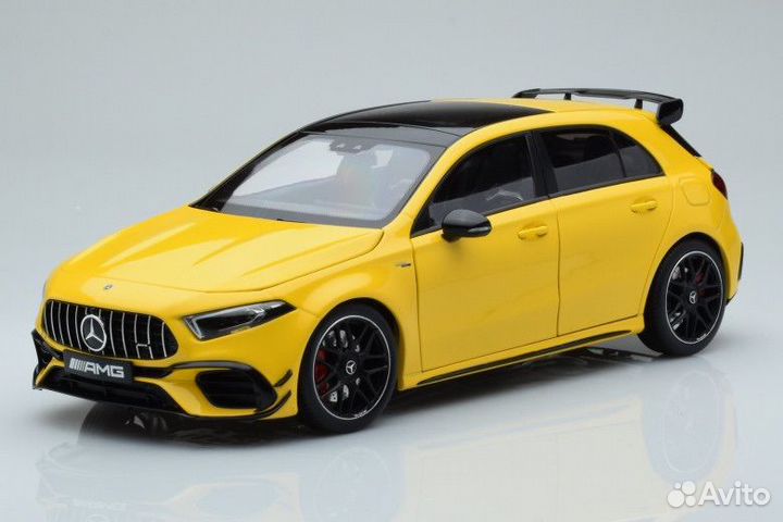 Mercedes AMG A45 S 4matic+ yellow NZG 1/18