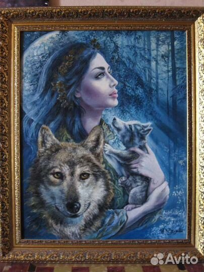 Картина маслом на холсте