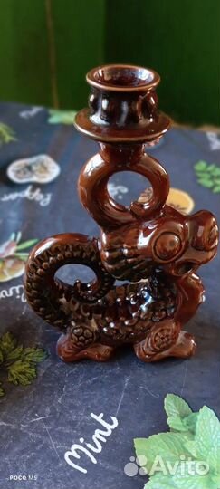 Подсвечник дракон