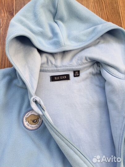 Новый супер комбинезон флис Blue seven, 12-18 мес