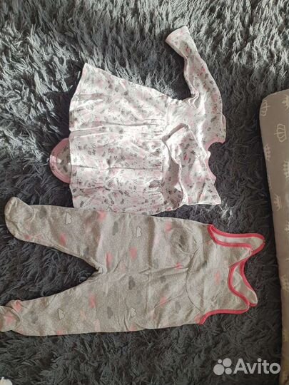 Вещи пакетом на девочку от 0 до 1,5 лет