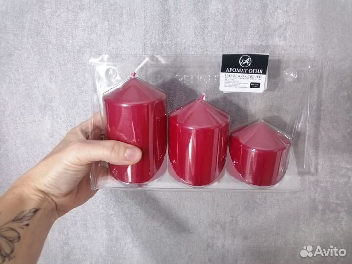 Свечи интерьерные