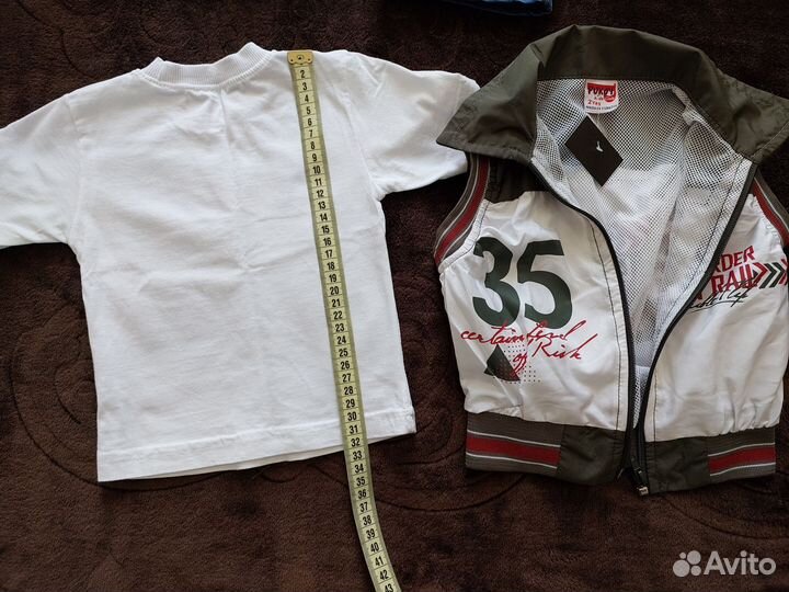 Костюм шорты и футболка для мальчика, р-р 86-92