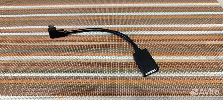 Кабель ugreen OTG угловой (micro usb)