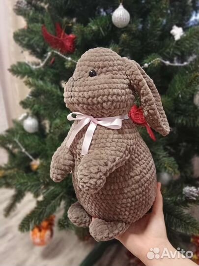 Мягкая игрушка кролик ручная работа