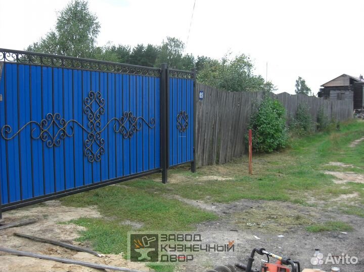 Ворота откатные под ключ