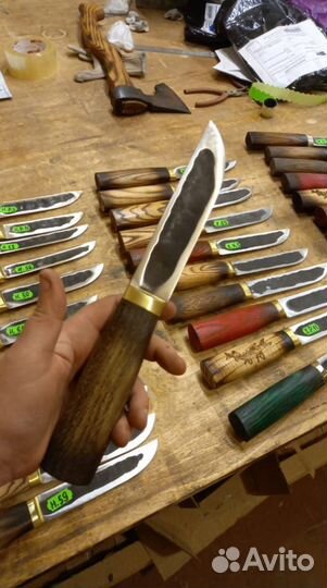Нож охотничий ручной работы