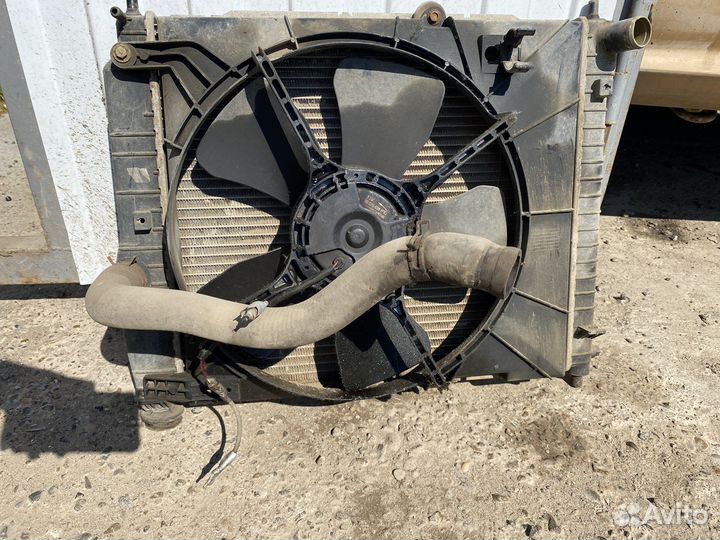 Радиатор в сборе Chevrolet aveo 1.2