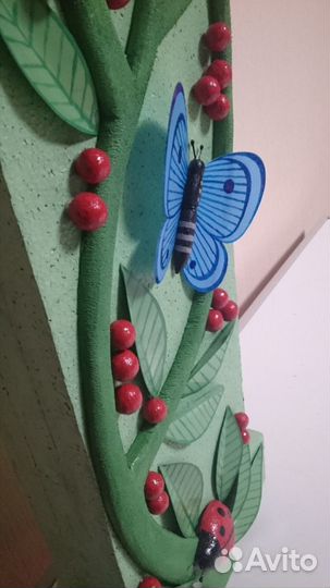 Объемные цифры ручной работы и поделки