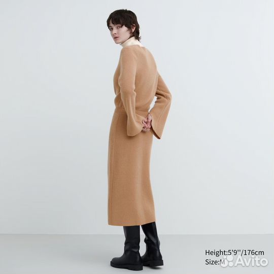 Uniqlo платье Clare Waight Keller. Шерсть. М-L-XL